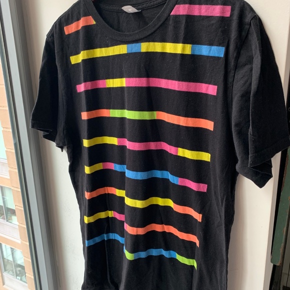 BDG Other - BDG Neon Striped T-Shirt